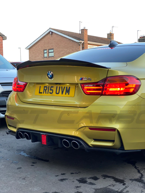 BMW M4 F82 CARBON FIBRE SPOILER - DUCKTAIL PS STYLE