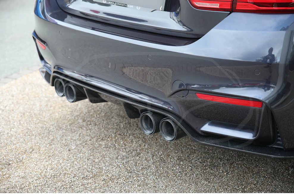 BMW M3 & M4 F80/F82/F83 CARBON FIBRE DIFFUSER - 3D STYLE