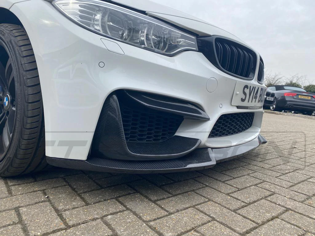 BMW M3/M4 (F80 F82 F83) CARBON CANARDS / SPLITTERS - MP STYLE