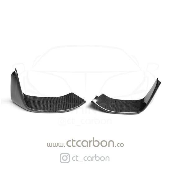 BMW M3/M4 (F80 F82 F83) CARBON CANARDS / SPLITTERS - MP STYLE