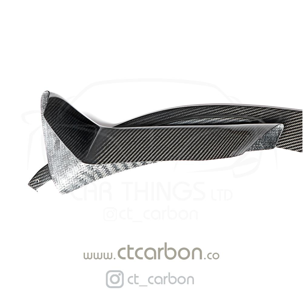BMW M3/M4 (F80 F82 F83) CARBON FIBRE SPLITTER (3 PIECE) - MP STYLE