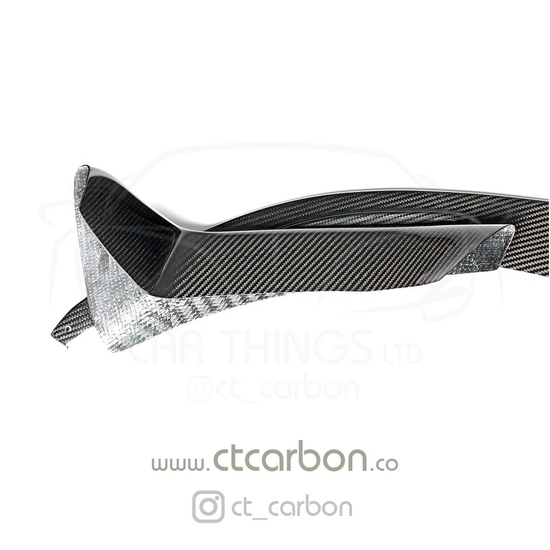 BMW M3/M4 (F80 F82 F83) CARBON FIBRE SPLITTER (3 PIECE) - MP STYLE