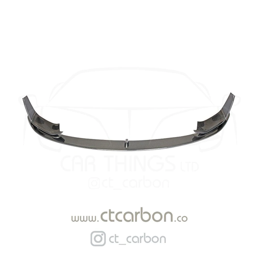 BMW M3/M4 (F80 F82 F83) CARBON FIBRE SPLITTER (3 PIECE) - MP STYLE