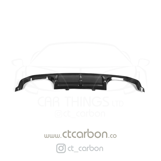 BMW M3 & M4 F80/F82/F83 CARBON FIBRE DIFFUSER - MP STYLE