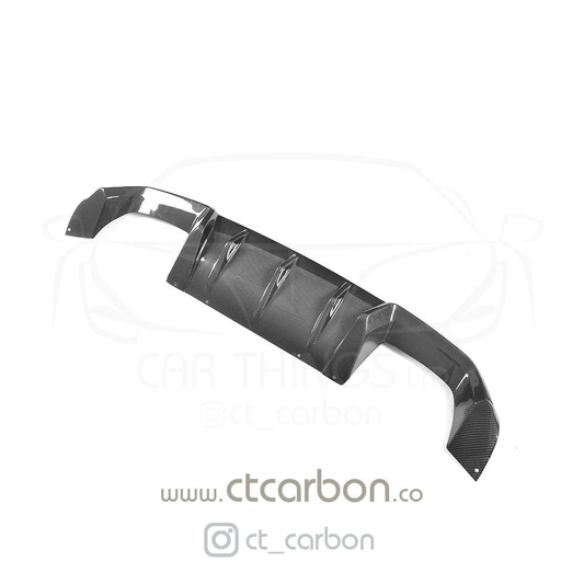 BMW M2 / M2C F87 CARBON FIBRE DIFFUSER - MP STYLE
