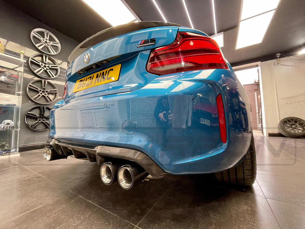 BMW M2 / M2C F87 CARBON FIBRE DIFFUSER - MP STYLE