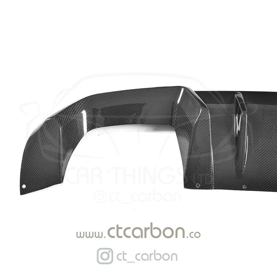 BMW M2 / M2C F87 CARBON FIBRE DIFFUSER - MP STYLE