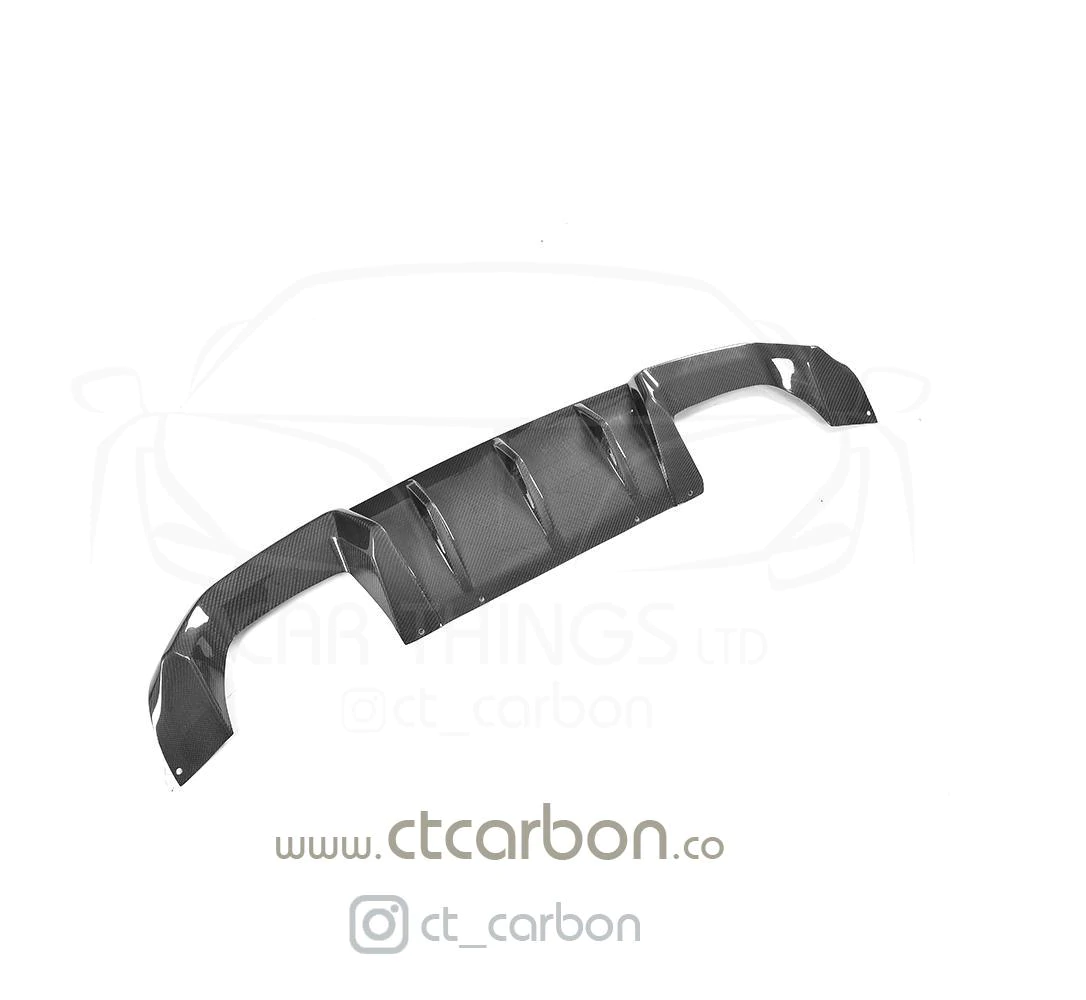 BMW M2 / M2C F87 CARBON FIBRE DIFFUSER - MP STYLE