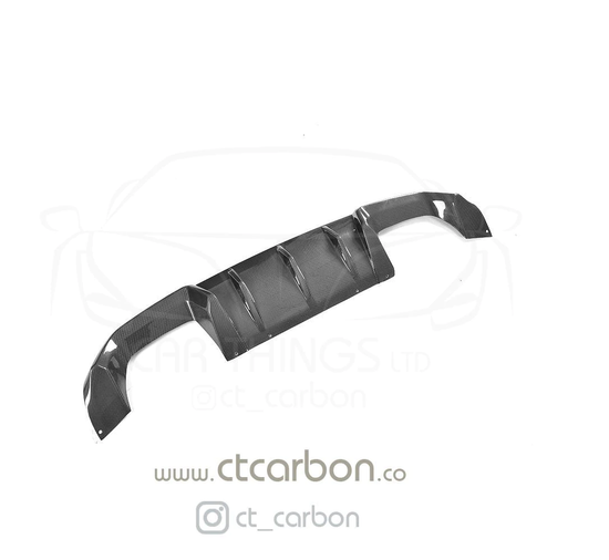 BMW M2 / M2C F87 CARBON FIBRE DIFFUSER - MP STYLE