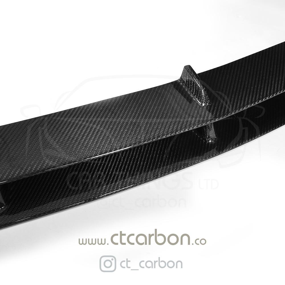 MERCEDES C63 W205 SALOON/ESTATE CARBON FIBRE SPLITTER - B-STYLE