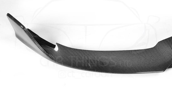 MERCEDES C63 W205 SALOON/ESTATE CARBON FIBRE SPLITTER - B-STYLE