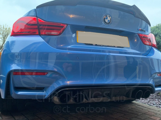 BMW M3 & M4 F80/F82/F83 CARBON FIBRE DIFFUSER - MP STYLE