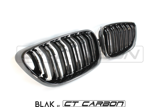 BMW 2 SERIES M2 F87 & F22 DOUBLE SLAT BLACK GRILLES