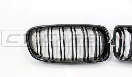 BMW 3 SERIES F30 BLACK DOUBLE SLAT GRILLES