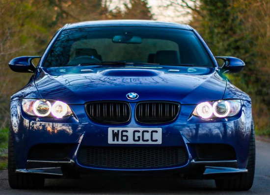 BMW M3 / 3 SERIES E92/E93 DOUBLE SLAT BLACK GRILLES