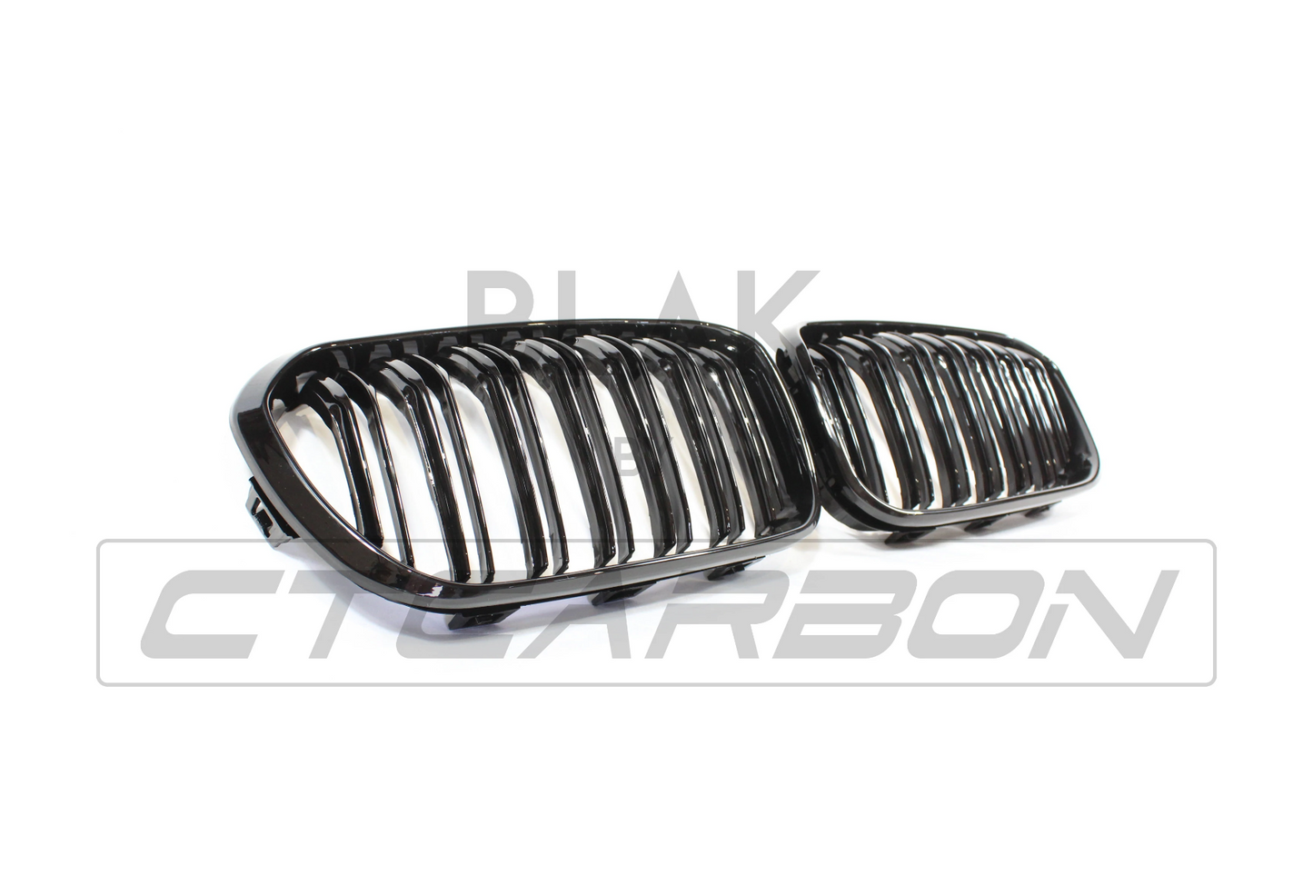 BMW F20 1 SERIES LCI DOUBLE SLAT BLACK GRILLES