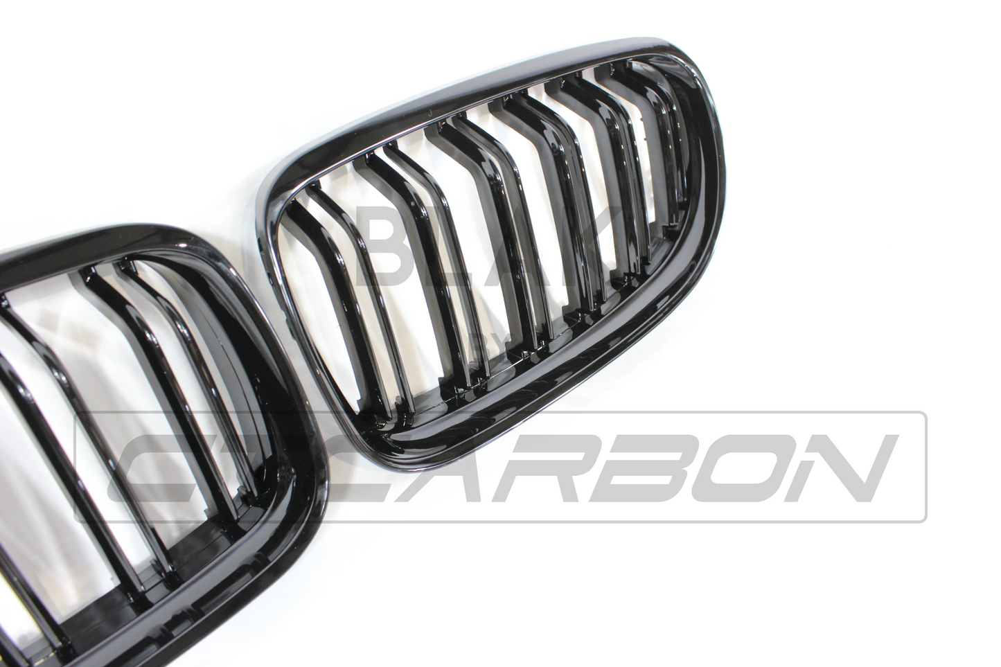 BMW E90 3 SERIES LCI DOUBLE SLAT BLACK GRILLES