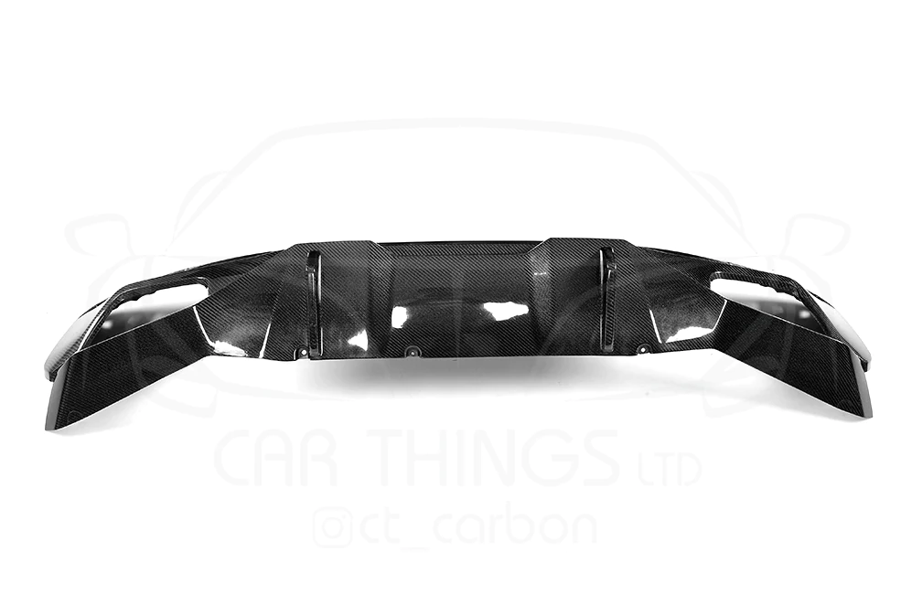 BMW 5 SERIES G30 M SPORT CARBON FIBRE DIFFUSER - OEM+ CT STYLE