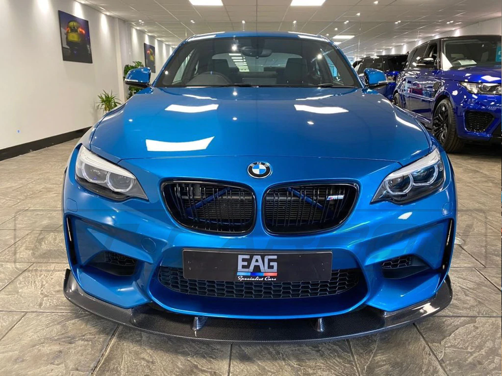 BMW M2 F87 N55(OG) CARBON FIBRE SPLITTER - 3D STYLE