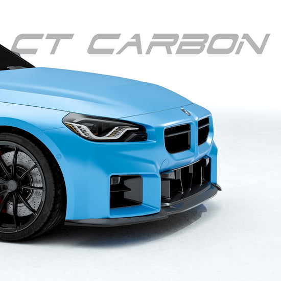 BMW G87 M2 CARBON FIBRE SPLITTER - CT DESIGN