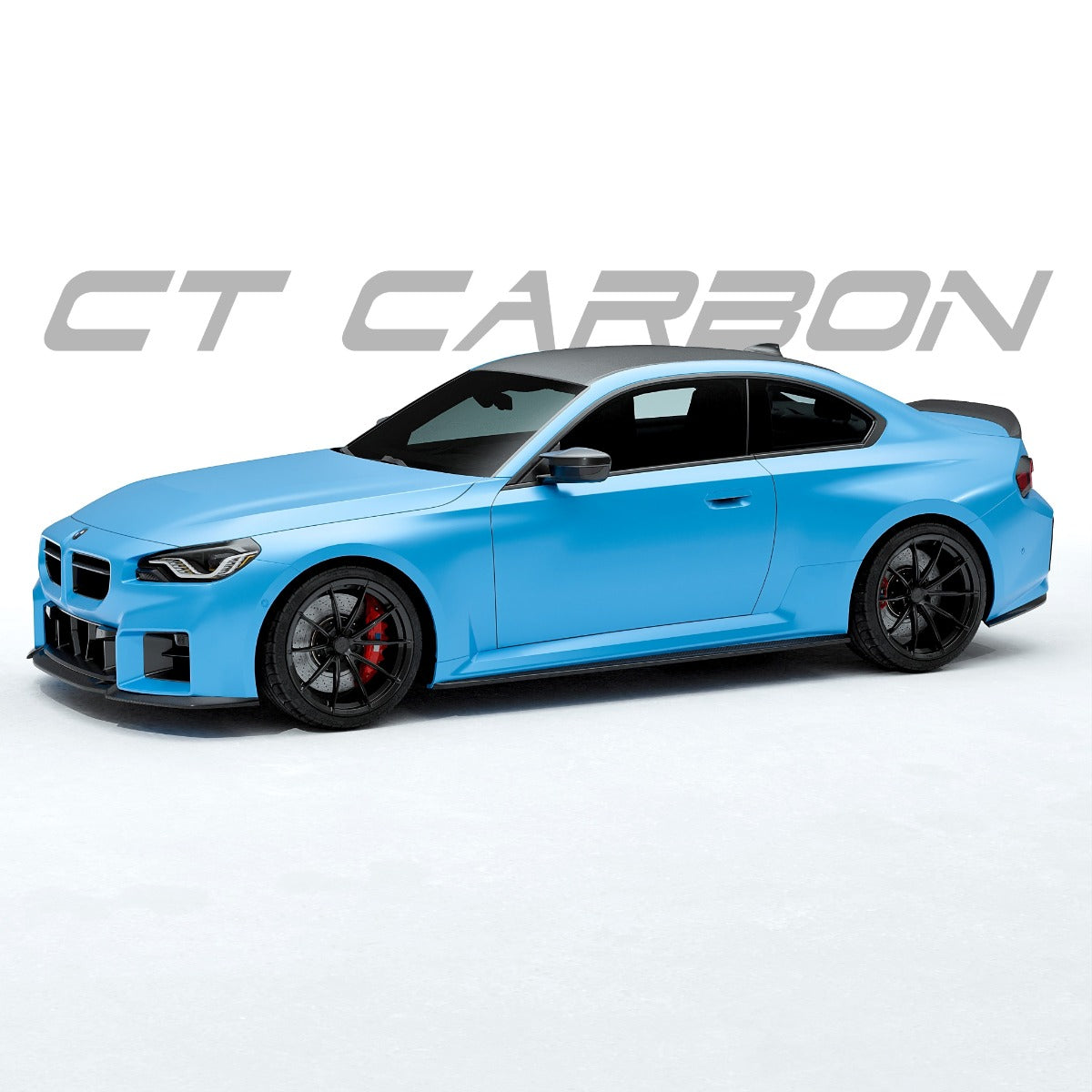 BMW G87 M2 CARBON FIBRE SIDE SKIRTS - CT DESIGN