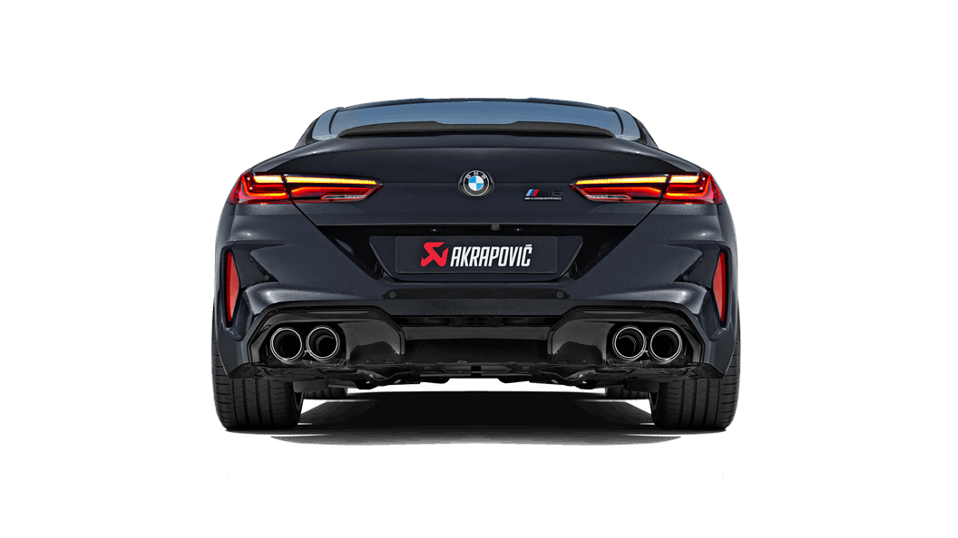 BMW M8 / M8 Competition (F91 / F92) OPF/GPF Akrapovic Slip-On Line (Titanium)