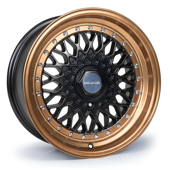 Dare DRRS Matt Black Bronze / Chrome Rivets