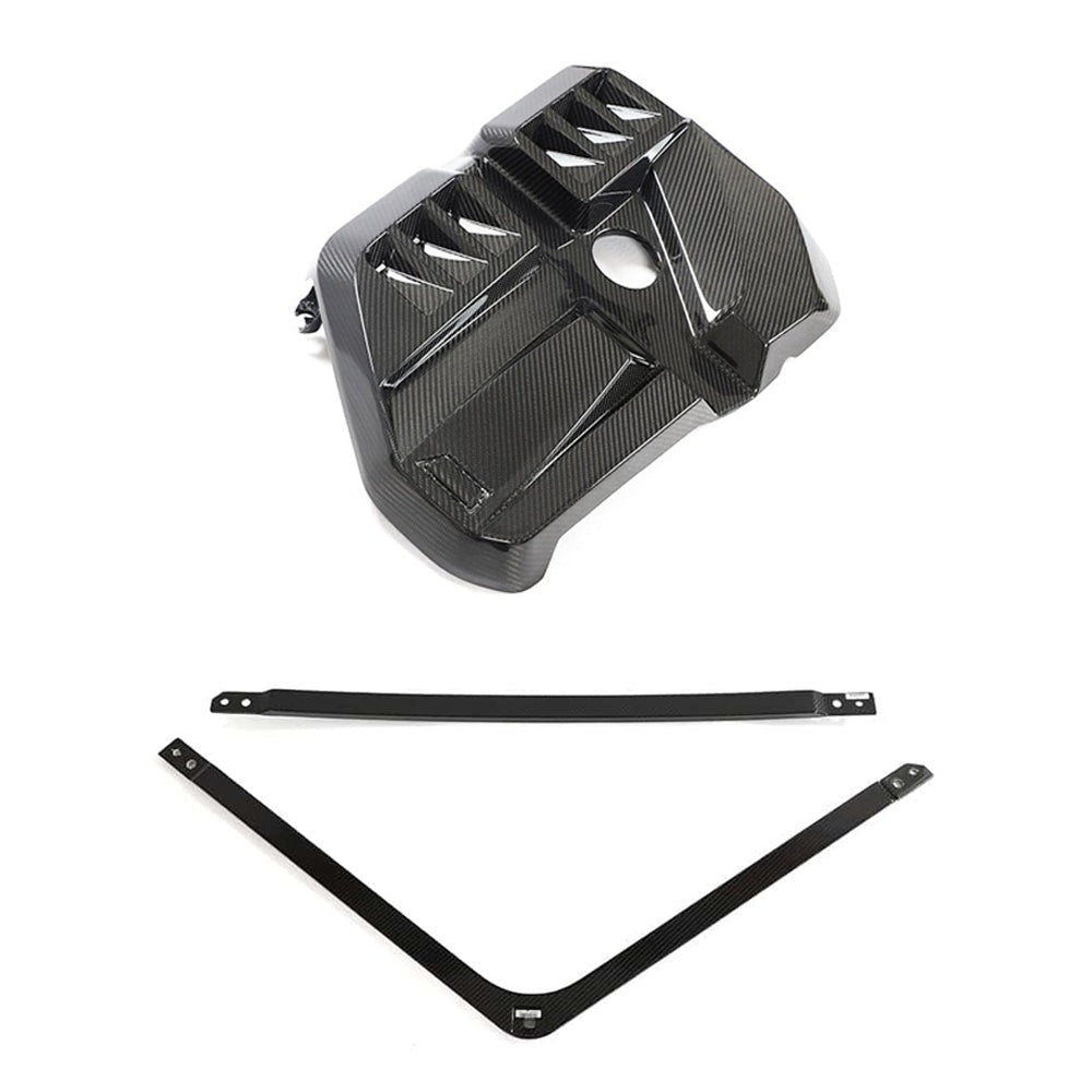 BMW M2 M3 & M4 G87/G80/G81/G82/G83 CARBON FIBRE ENGINE DRESS UP KIT V2 - CT DESIGN