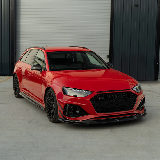 AUDI A4/S4/RS4/A5/S5/RS5 B9 2016+ PRE-PREG CARBON FIBRE MIRRORS - WITHOUT LANE ASSIST - CT Carbon