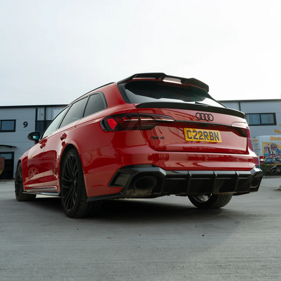 AUDI A4/S4RS4 B9 & 9.5 CARBON FIBRE MIDDLE SPOILER - CT DESIGN