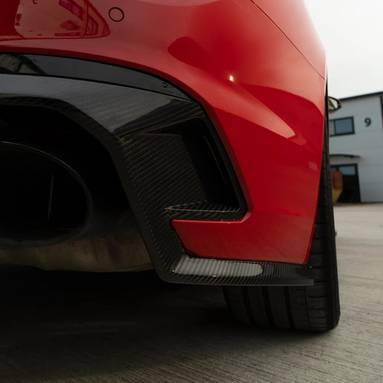 AUDI RS4 B9 & B9.5 2016-2024 CARBON FIBRE DIFFUSER - CT DESIGN