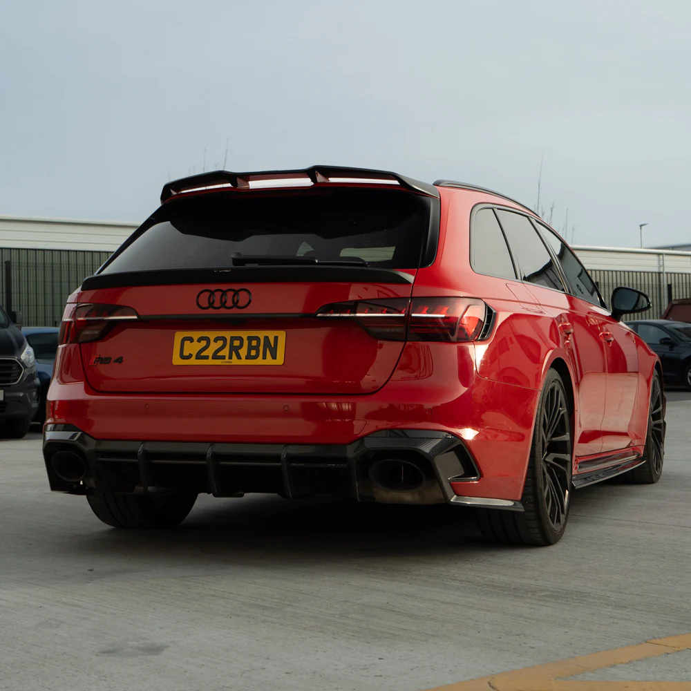 AUDI RS4 B9 & B9.5 2016-2024 CARBON FIBRE DIFFUSER - CT DESIGN