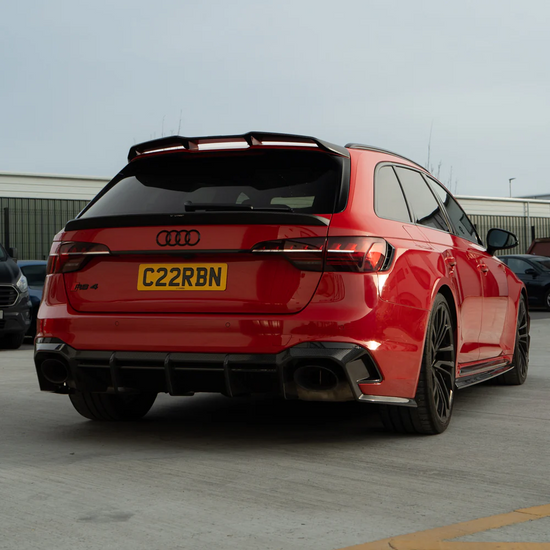 AUDI RS4 B9 & B9.5 2016-2024 CARBON FIBRE DIFFUSER - CT DESIGN