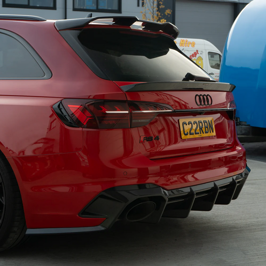 AUDI RS4 B9 & B9.5 2016-2024 CARBON FIBRE DIFFUSER - CT DESIGN