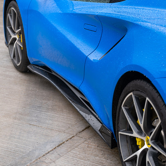 LOTUS EMIRA CARBON FIBRE SIDE SKIRTS - CT DESIGN