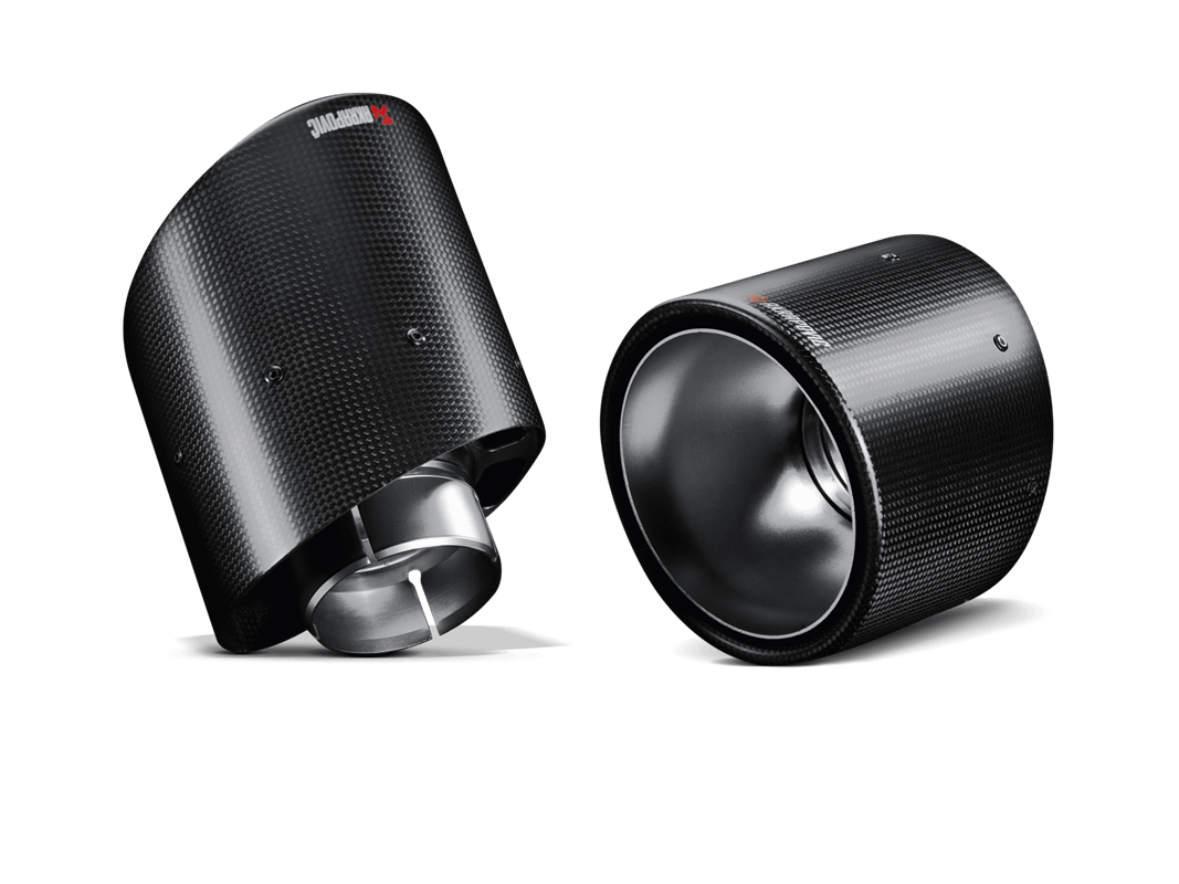 Nissan 370Z Akrapovic Tail Pipe Set (Carbon)