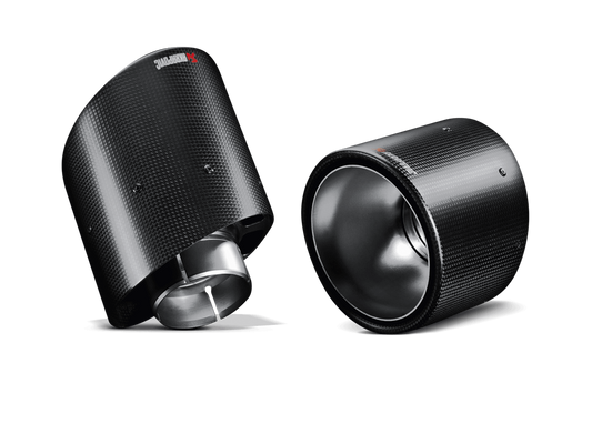 Nissan 370Z Akrapovic Tail Pipe Set (Carbon)
