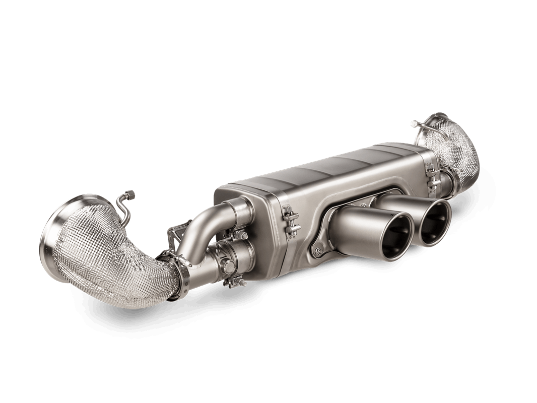 Porsche 911 GT3 / GT3 Touring / GT3 RS (992) Akrapovic Slip-On Race Line Adapter Set (SS)