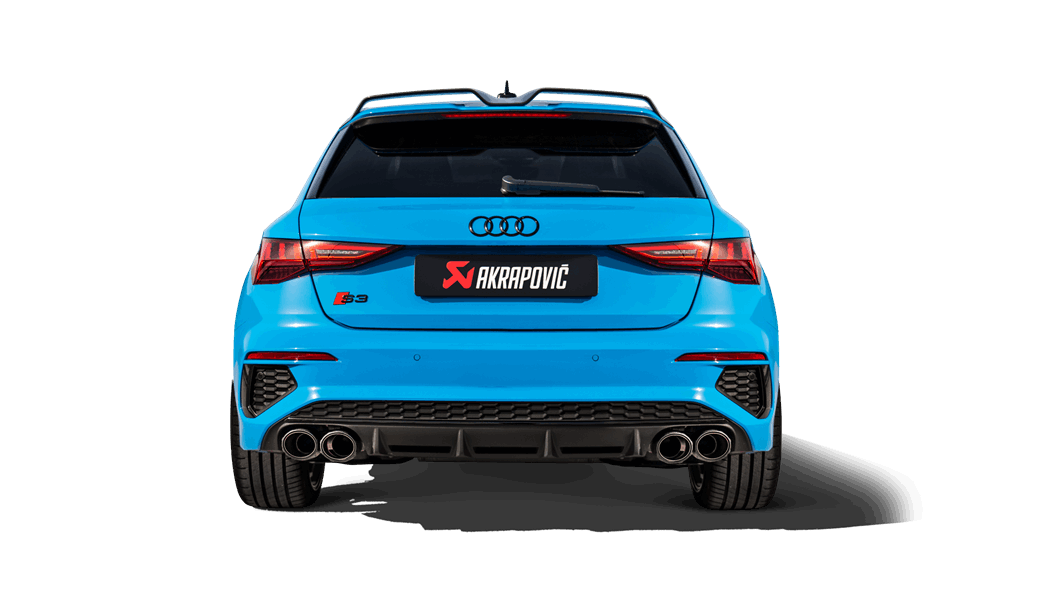 Audi S3 Sportback (8Y) Akrapovic Evolution Line (Titanium)