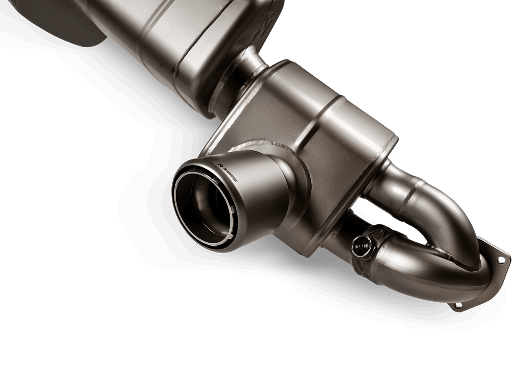 Porsche 718 Cayman GT4 RS / Spyder RS Akrapovic Slip-On Race Line (Titanium)