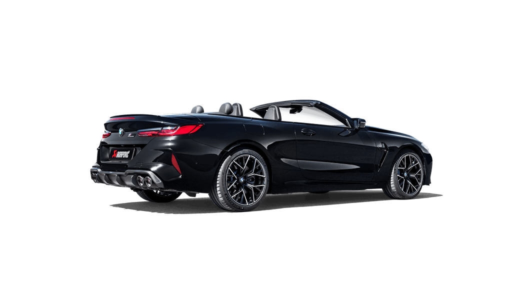 BMW M8 / M8 Competition (F91 / F92) OPF/GPF Akrapovic Slip-On Line (Titanium)
