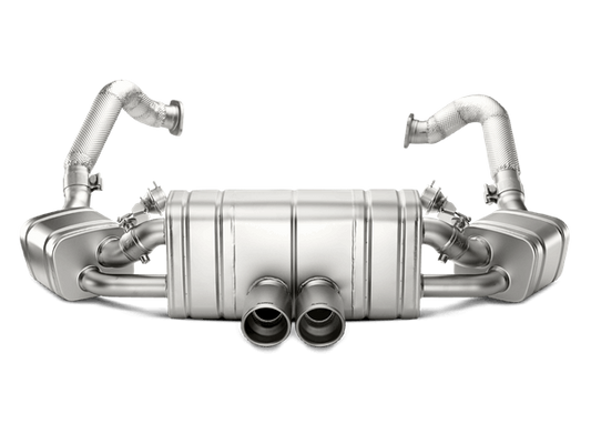 Porsche 981 Cayman GT4 / Boxster Spyder 2016 Akrapovic Slip-On Line (Titanium)