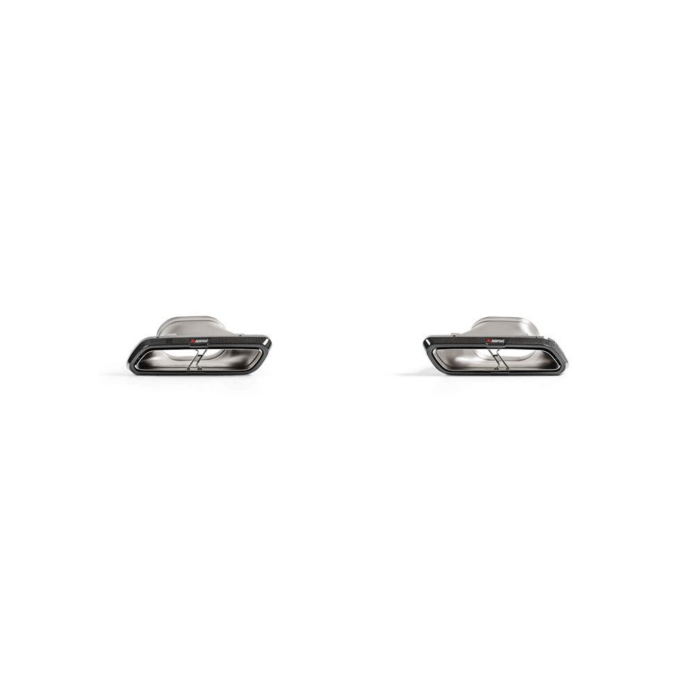 Mercedes E63/E63S AMG (2017) Akrapovic Carbon Tail Pipe Set in Gloss