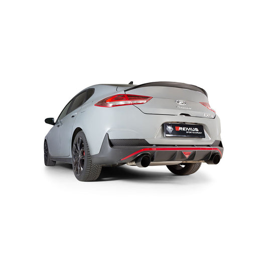 Hyundai i30n fastback PD 2.0l Remus Racing cat-back system