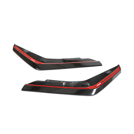 BMW G87 M2 CARBON FIBRE REAR BUMPER CORNERS - CT DESIGN - CT DESIGN