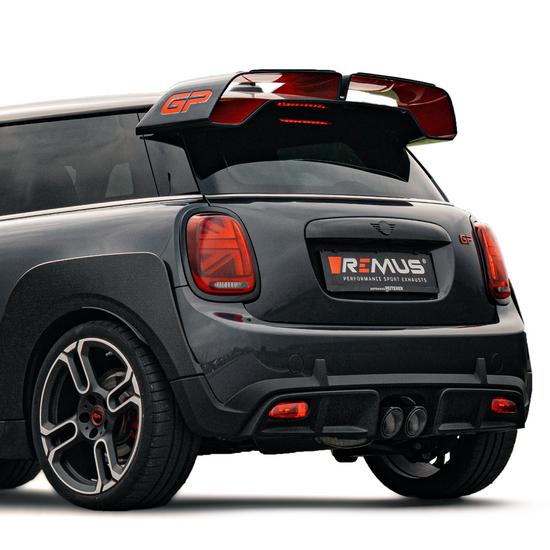 RACING Axle-back-system centered, NO (EEC-) APPROVAL