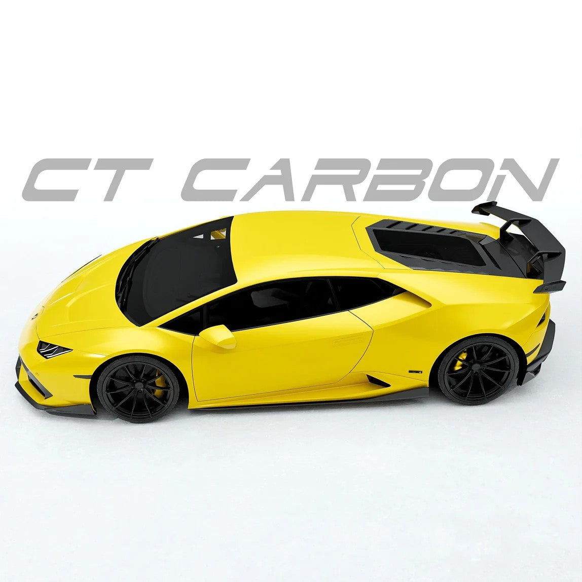 LAMBORGHINI HURACAN LP-610 CARBON FIBRE SIDE SKIRTS - CT DESIGN