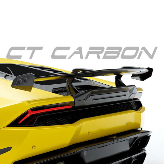 LAMBORGHINI HURACAN LP-580/LP-610 & EVO CARBON FIBRE SPOILER/WING - CT DESIGN