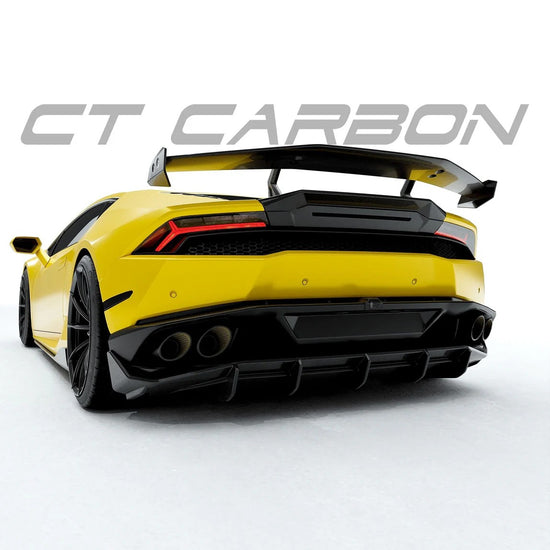 LAMBORGHINI HURACAN LP-610 CARBON FIBRE DIFFUSER - CT DESIGN