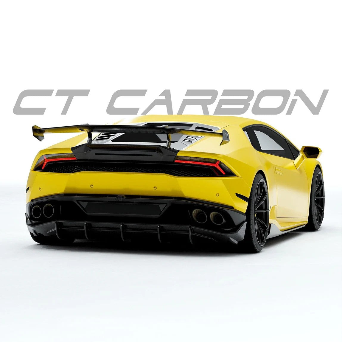 LAMBORGHINI HURACAN LP-610 CARBON FIBRE DIFFUSER - CT DESIGN
